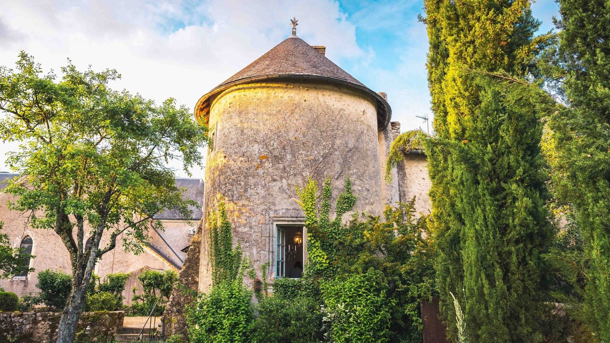 Pressigny House | Uniquely French 14th Century Tower in rural village with spiral staircases!