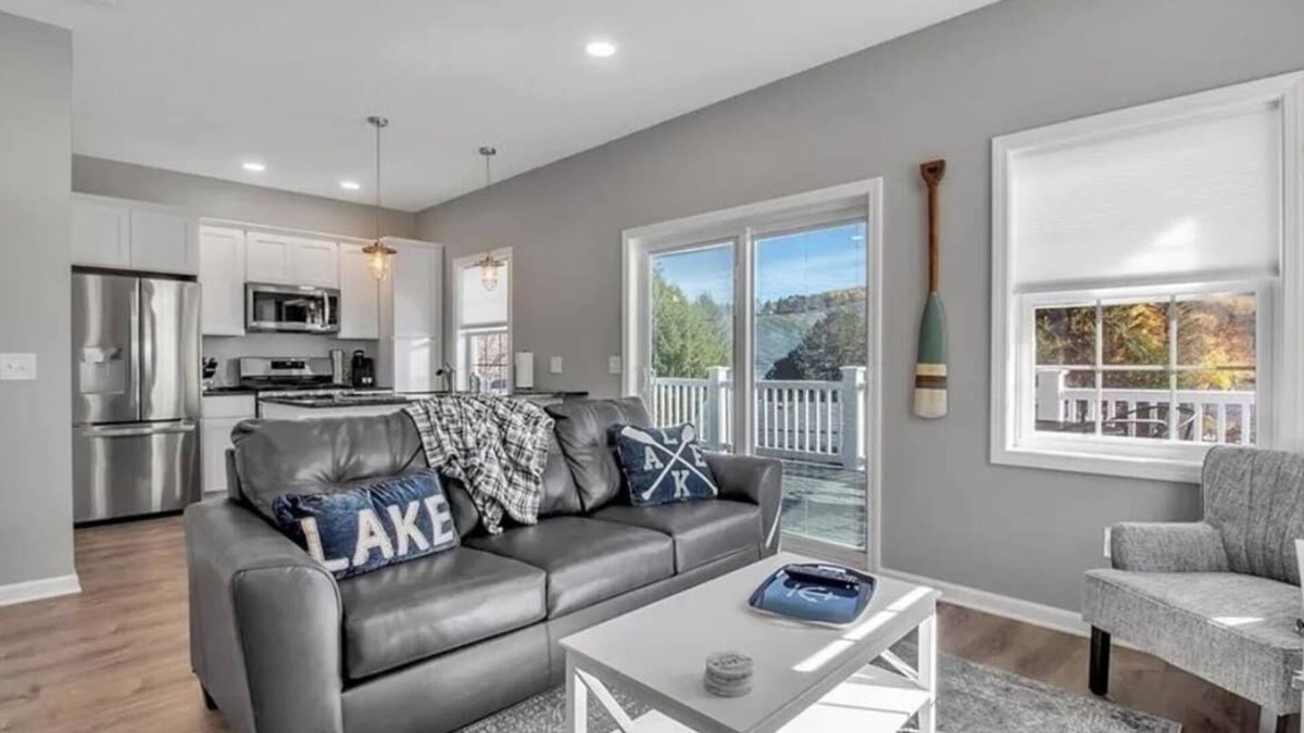 Lime Lake-Machias House | Unit 2 · Modern, 2BR Lakefront Cottage
