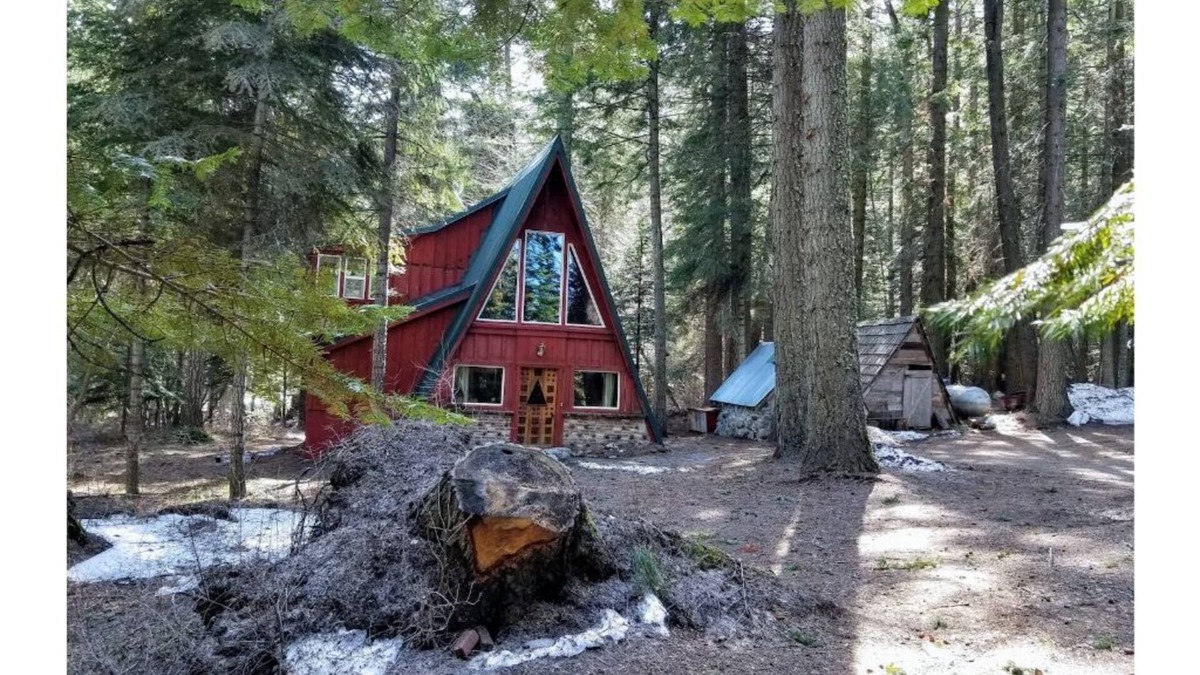 Baker City Cabin | Unplug! Tranquil, Private, Pet-Friendly Rustic Cabin in the Woods