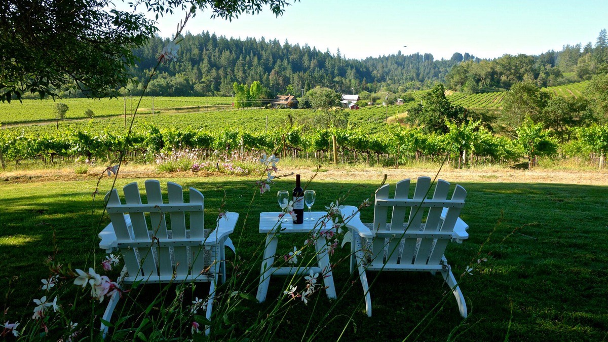 Graton House | Unsurpassed Views Indoors And Out On This 3-Acre Vineyard Estate