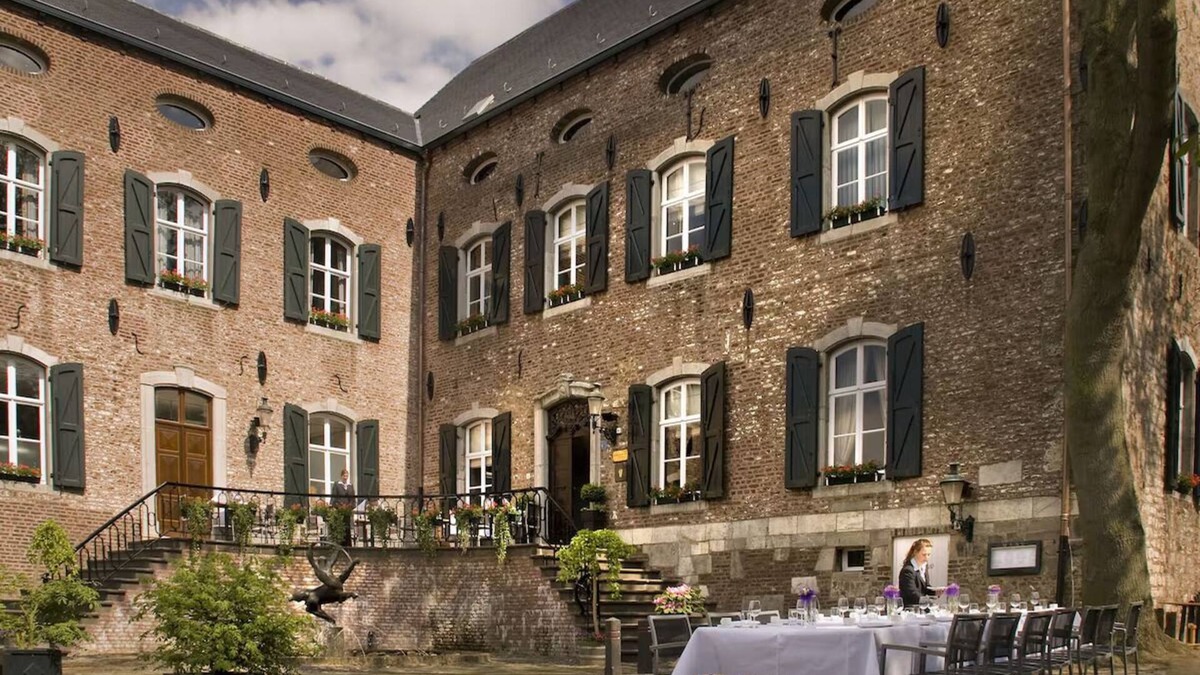 Municipality of Kerkrade Hotel | Unwind in Historic Farmhouse Room Near Maastricht City Center
