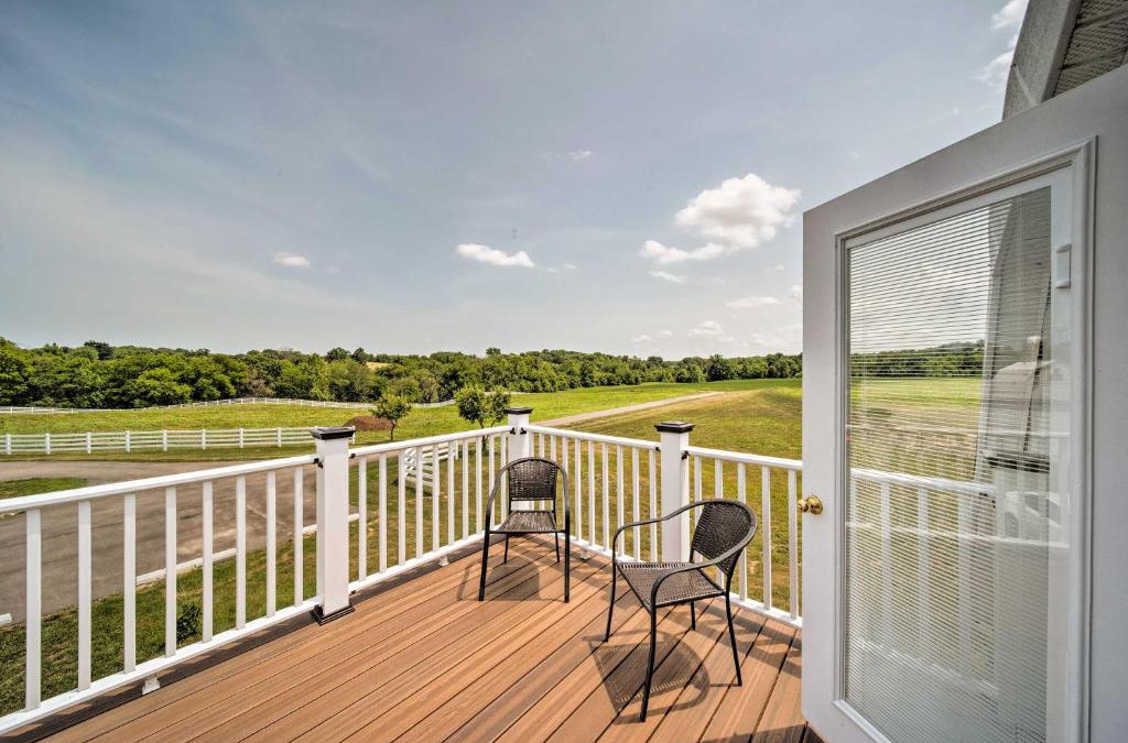 Berger House | Updated Berger Cottage with Pool, on a Private Farm!