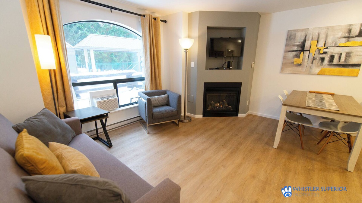 Upper Village Apartment | Updated Blackcomb Mountain condo with Pool, Hot Tub and Great Ski Access