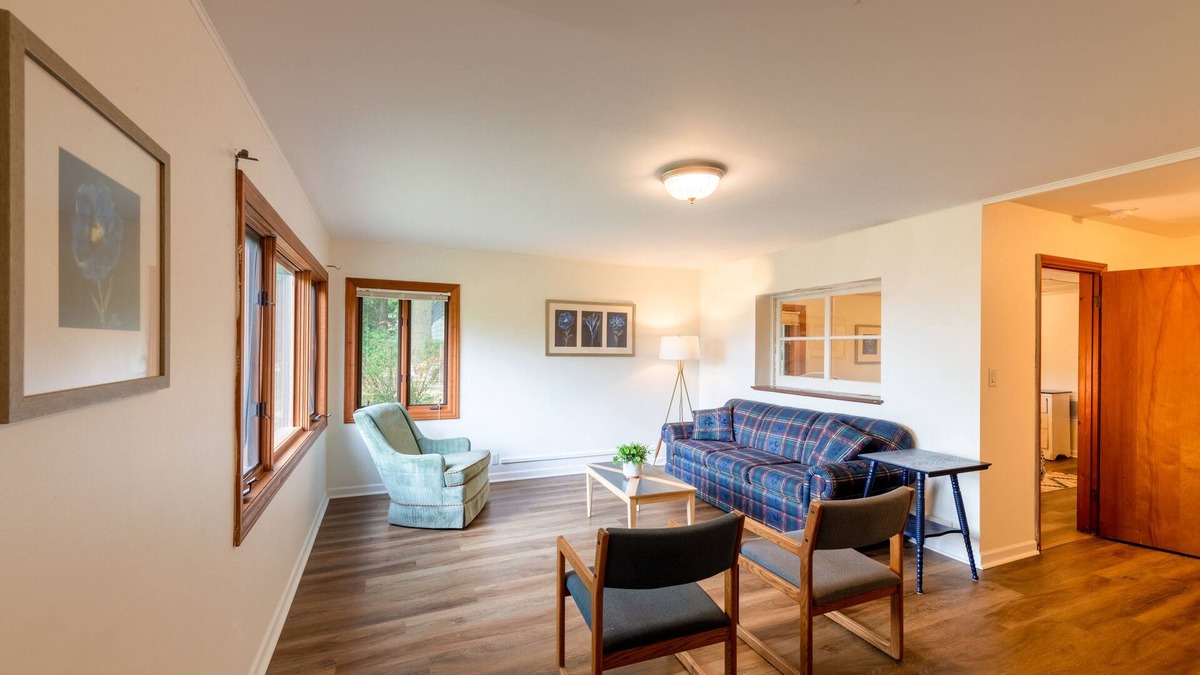 Whitehall Apartment | Updated Guest apartment with Lake Views and close to Lake Michigan Beaches