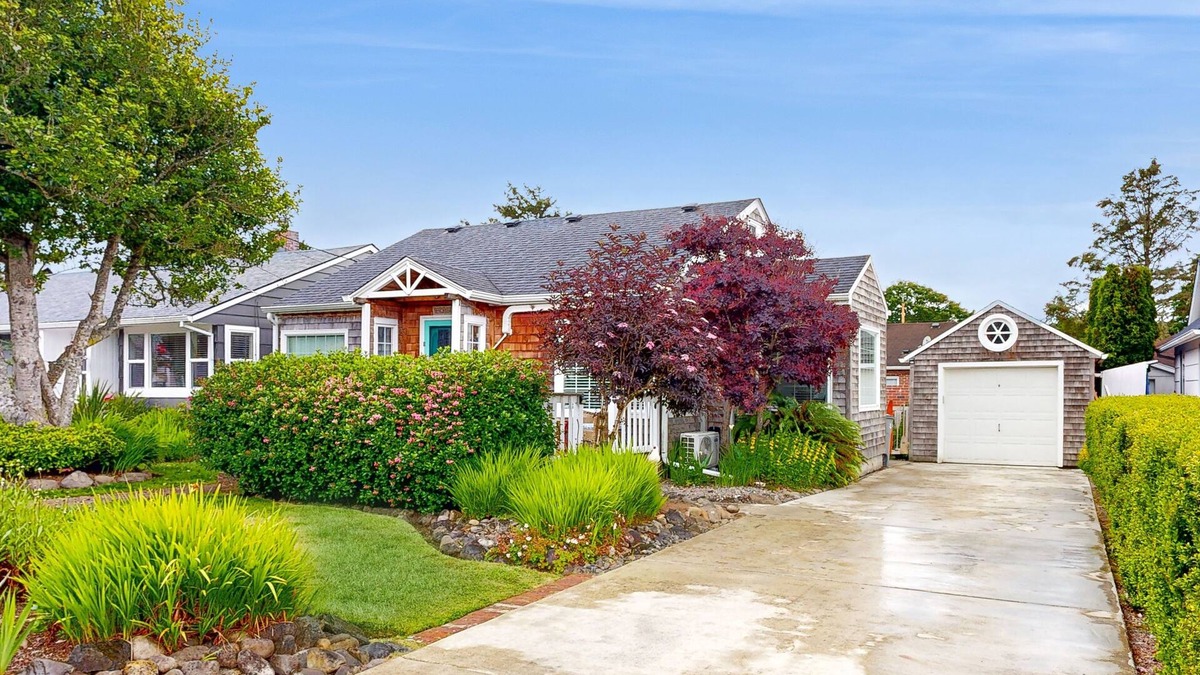 Seaside House | Updated house with patio, great location near beach, dog-friendly
