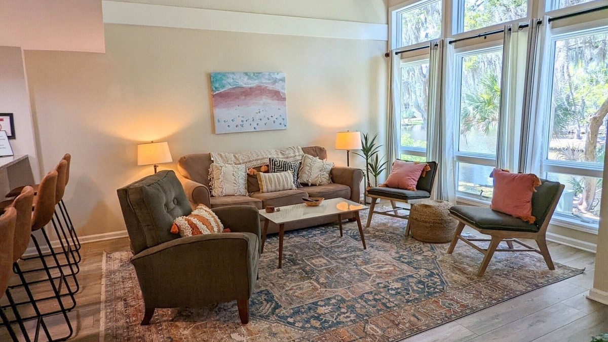 Ocean Ridge House | Updated Lagoon View TH, 3 BR, 2.5 BA, Sleeps 8-Amenities Pass Included-Golf Cart