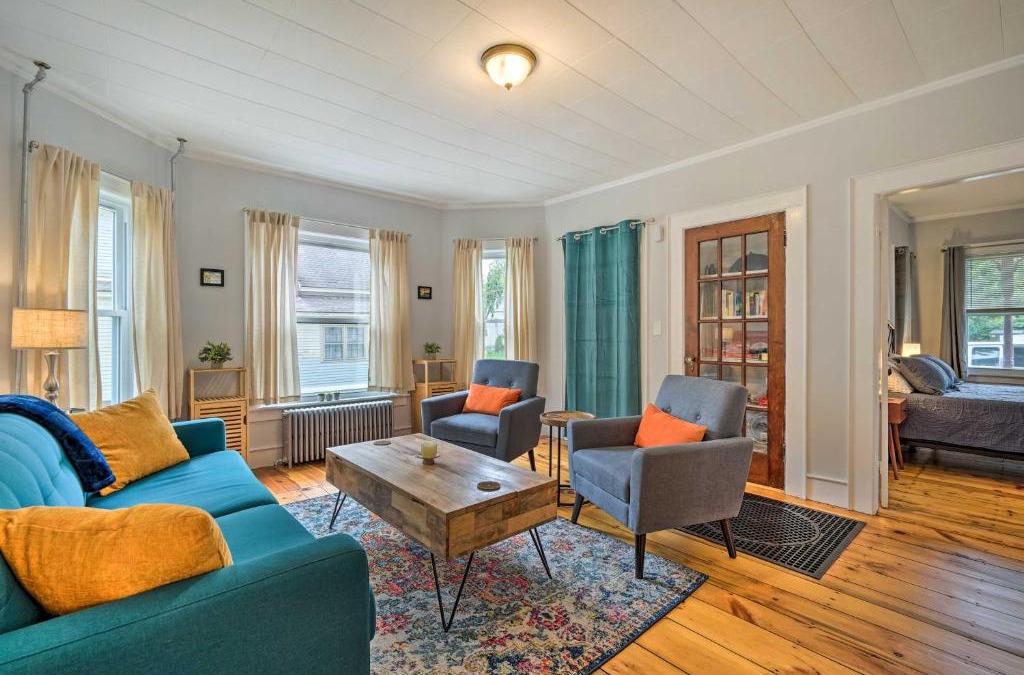 Keene Apartment | Updated Vintage Apartment Less Than half Mi to Main St