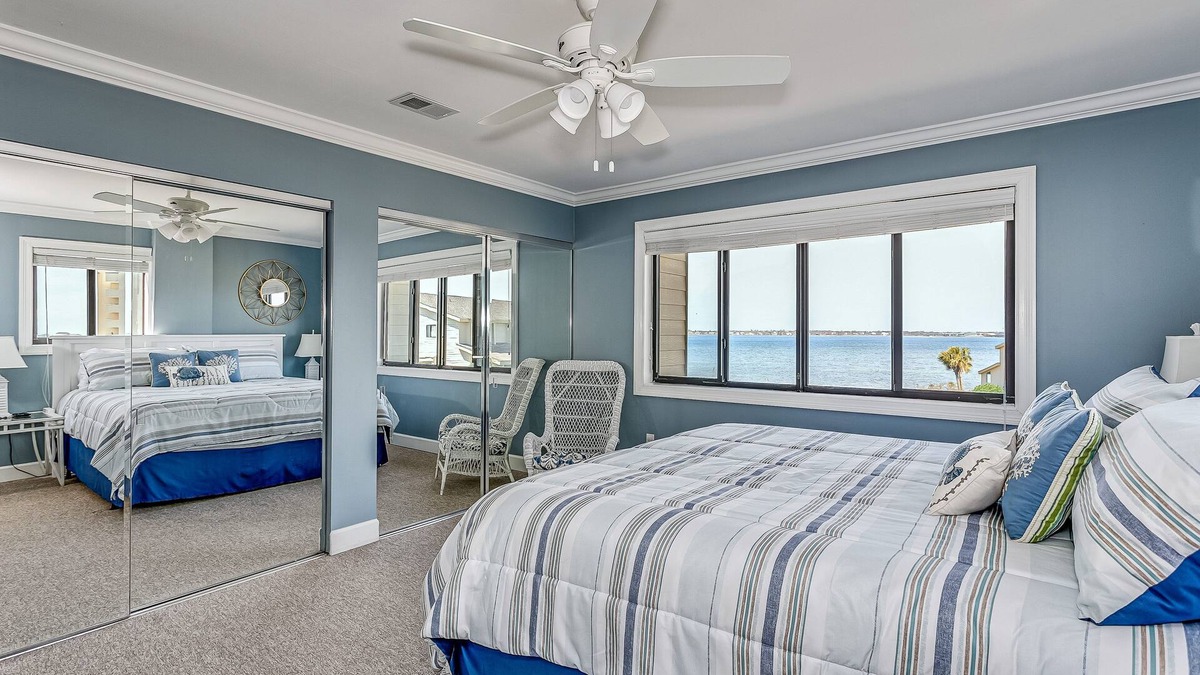 Pensacola Beach House | Updated waterfront condo. Short walk to the Beach! Family friendly