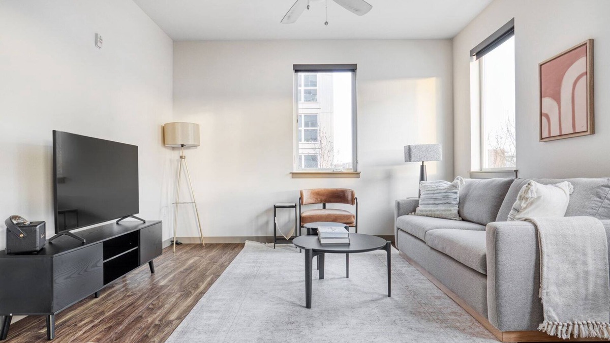 Old Ballard Apartment | Upscale Ballard 2BR w/Gym & Yoga, close to Farmers Market, by Blueground