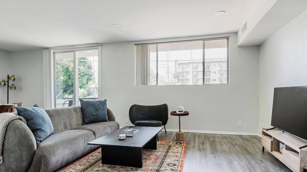 Beverly Grove Apartment | Upscale Beverly Hills 2BR w/Balcony & W/D, nr Dining