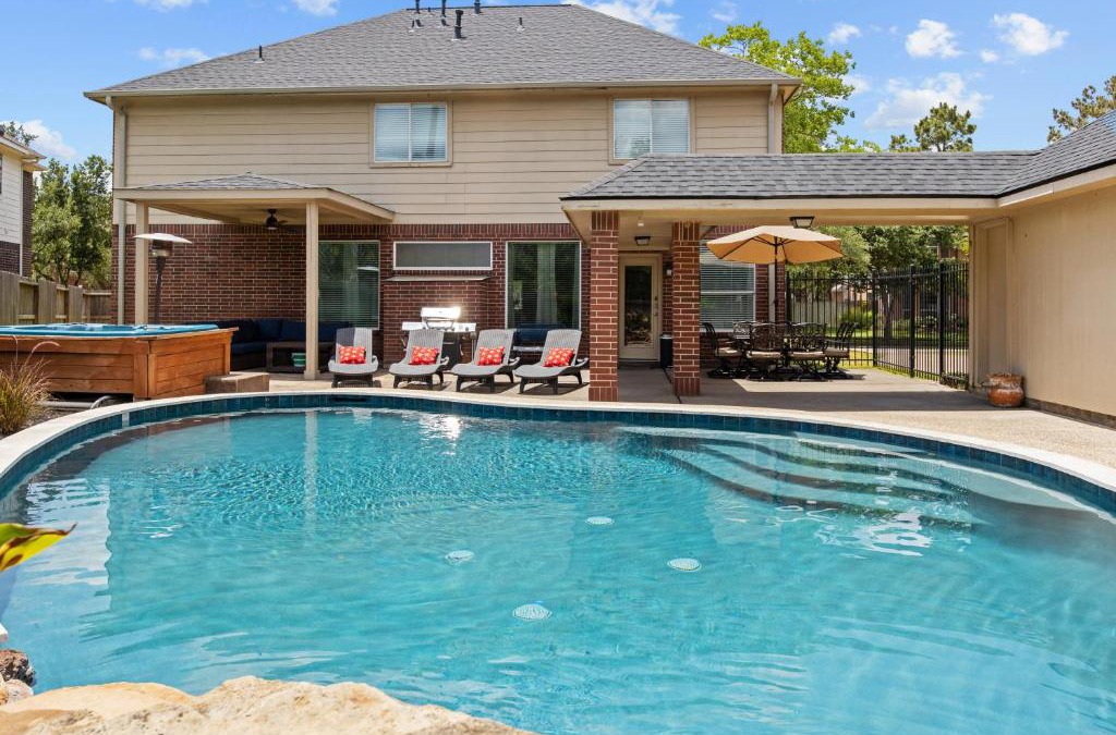 Cypress House | Upscale Cypress Stay Pool Hot Tub EV Sleeps 20
