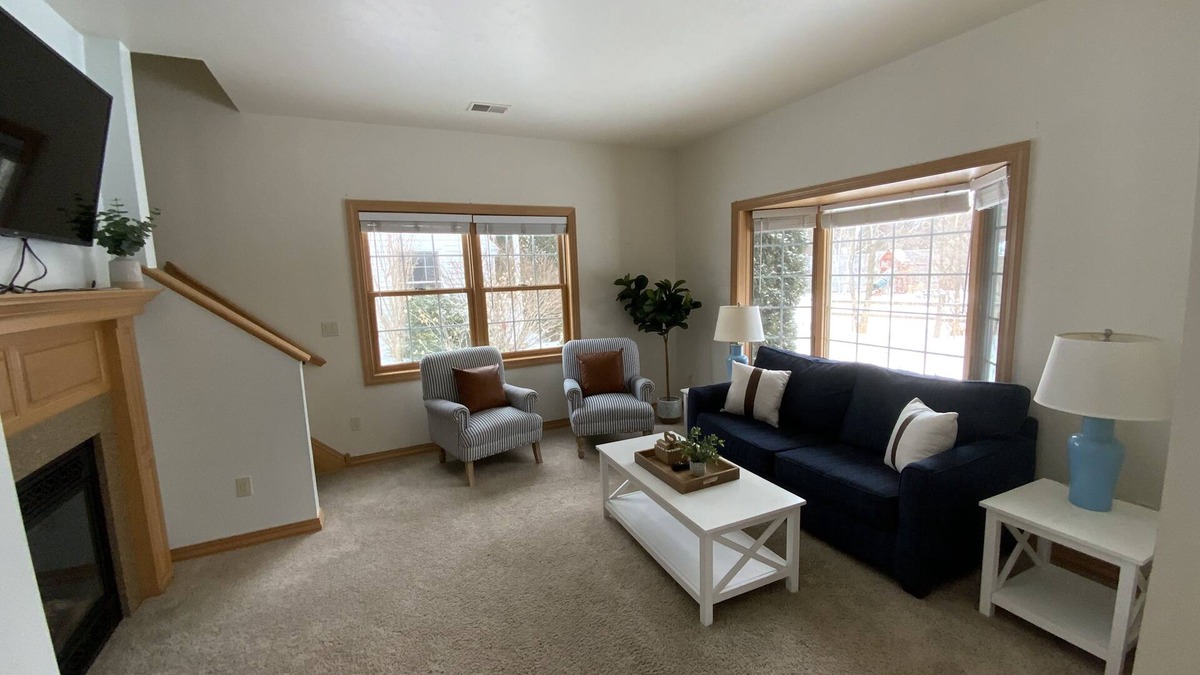 Fish Creek House | Upscale Downtown Fish Creek Two-Level Condo/Townhome
