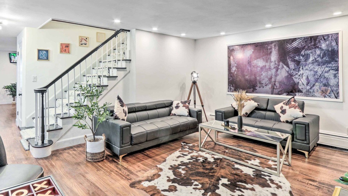 Waterbury House | Upscale Waterbury Retreat w/Indoor Hot Tub!