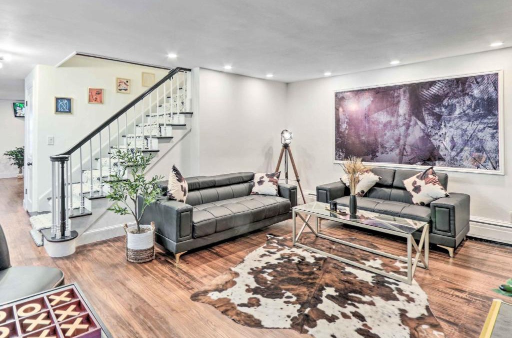 Waterbury House | Upscale Waterbury Retreat with Indoor Hot Tub!