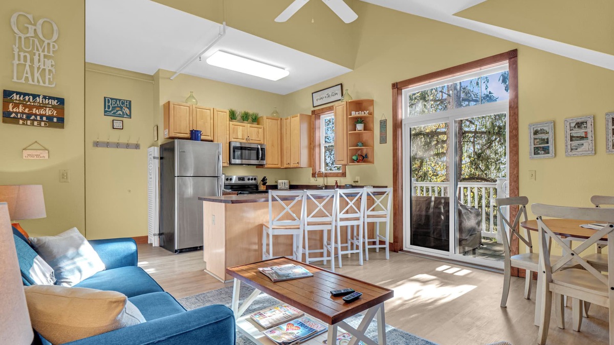 Elkhart Lake Villa | Upscale Waterfront and Pool View Condo!