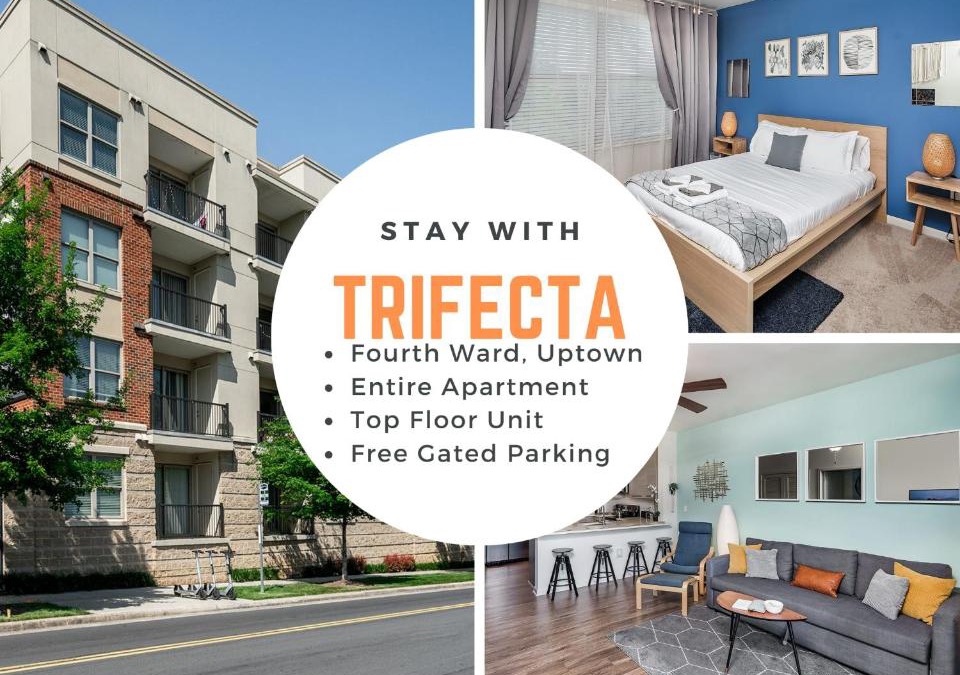 Third Ward Apartment | Uptown 4th Ward Luxury Apt Year-Round Pool