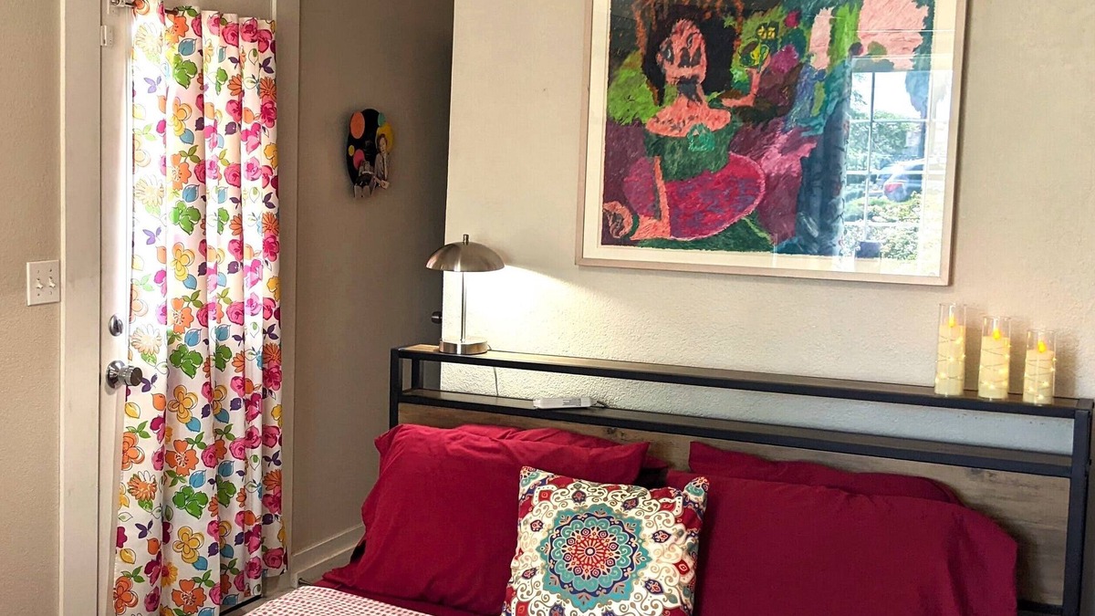 Southeastern Sacramento House | Urban Art Oasis-Room w/private entrance and patio