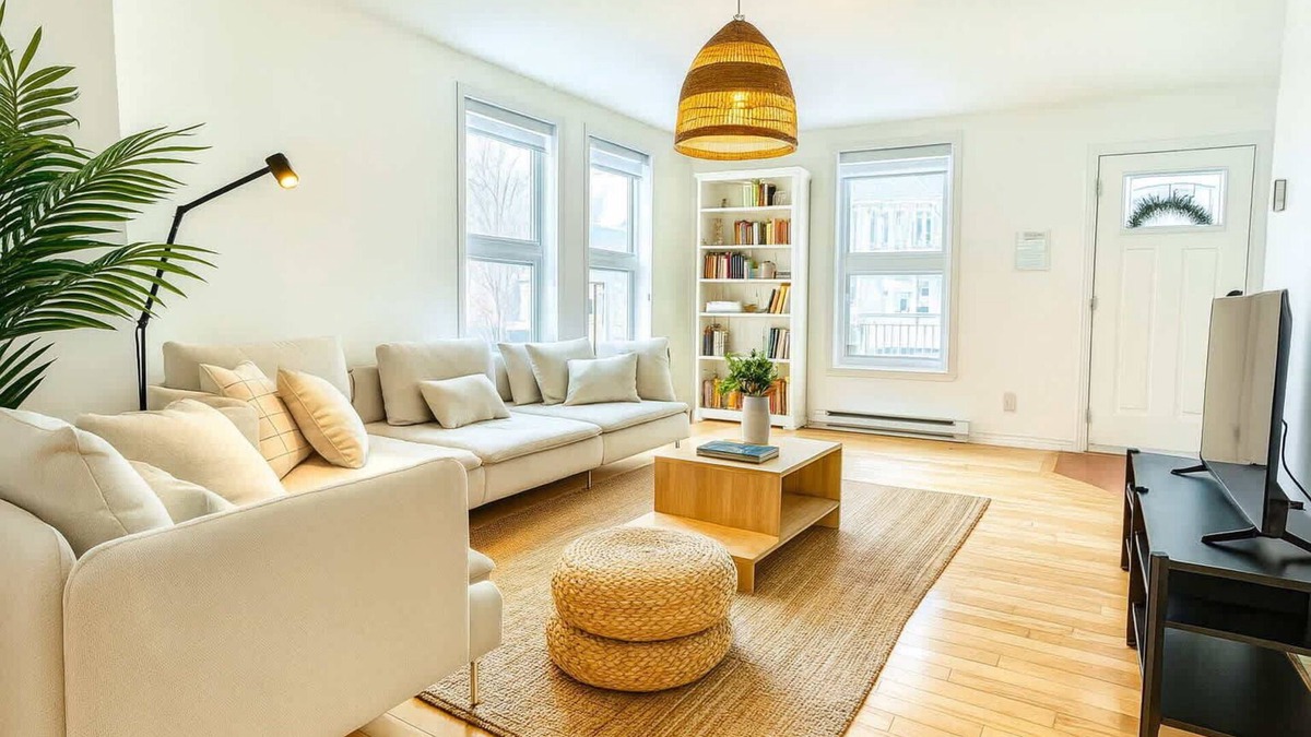 Maizerets Apartment | Urban Boho Escape | 4 Bedrooms King | EV Charger