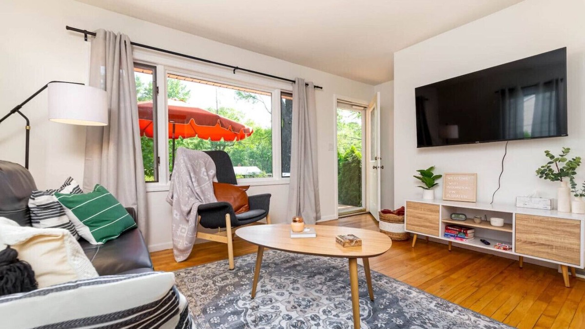 Traverse City Apartment | Urban Gem: Minutes to Beach & Downtown W/Hot tub