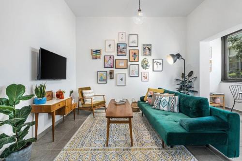 Tel Aviv City Center Apartment | Urban Luxe Apartment - Central TLV with Shelter by Sea N' Rent