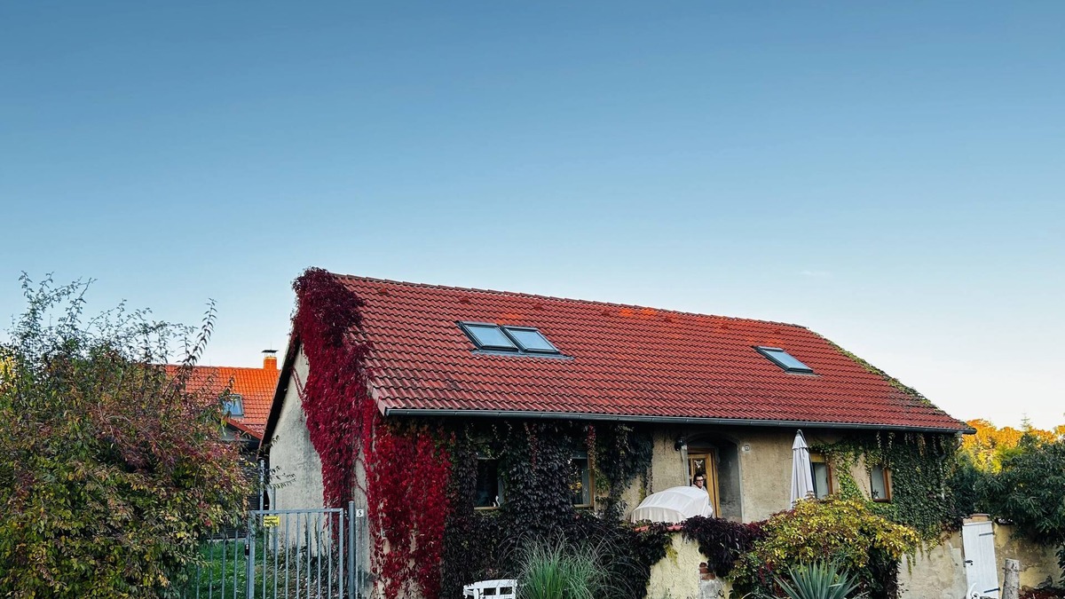 Wettin-Lobejun House | Uriges Haus in der Nähe vom Saale-rad-wanderweg