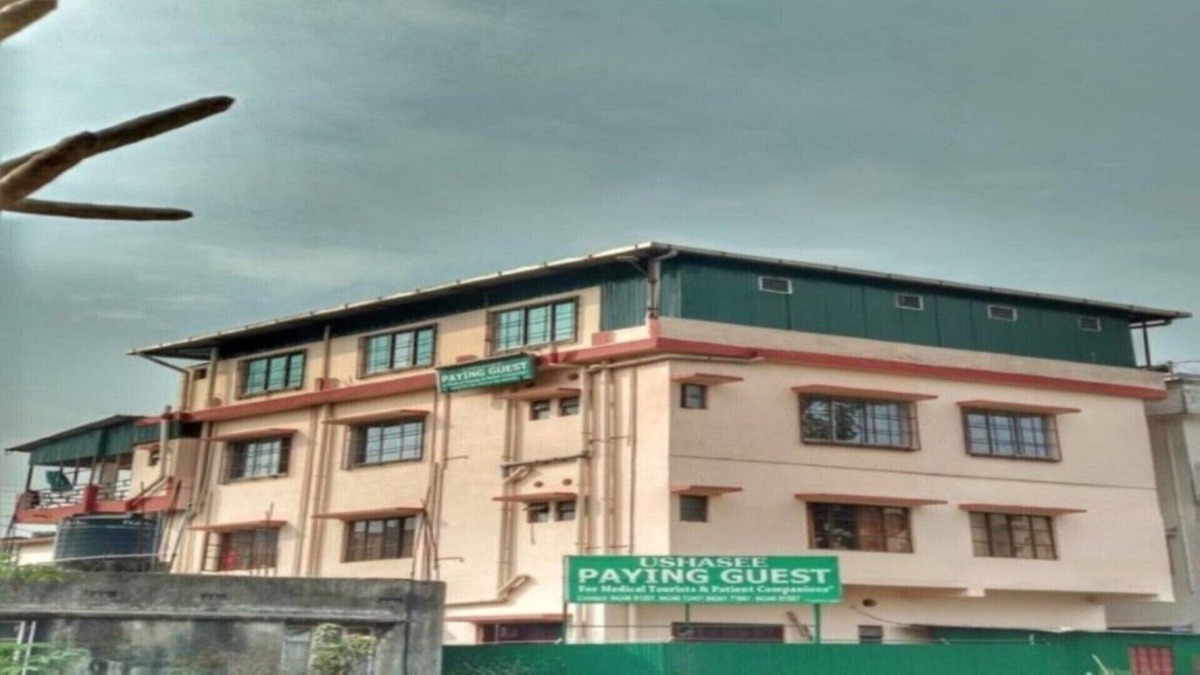 Siliguri House | Ushashee Amidst Nature- Deluxe double bed room-I