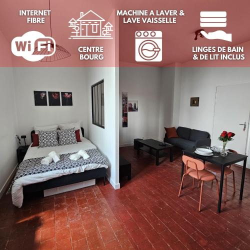 Beaupreau Apartment | V and Vendetta - Wifi fibre,Linge,Centre ville