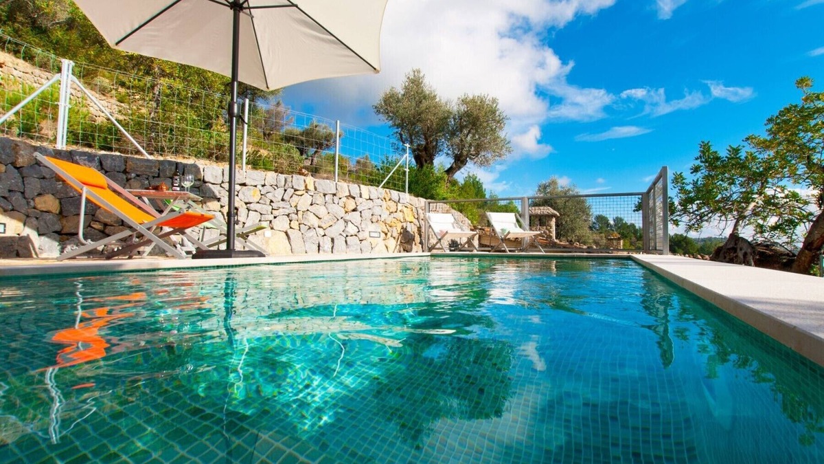Mancor de la Vall Villa | V. Mancor, Pool and Mountain Views