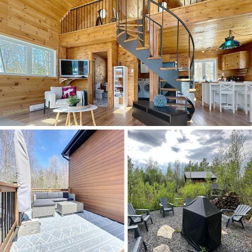 D'Autray Regional County Municipality Ski Chalet | Vacances Magiques Chalet Skadi Paix Nature