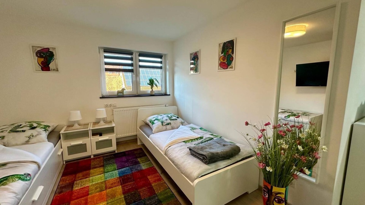 Bad Konigshofen Apartment | Vacation apartment 1 with pull-out single beds