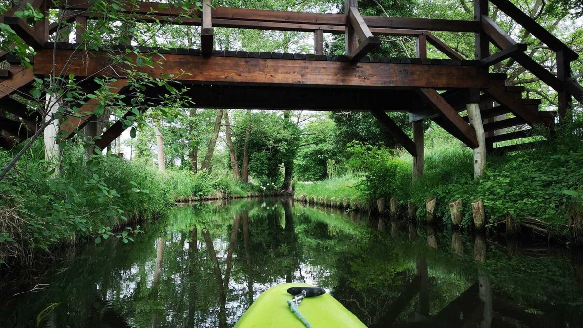 Burg-Dorf Apartment | Vacation apartment "Spreewaldsonne" directly on the river - Spreewaldhof Schupan