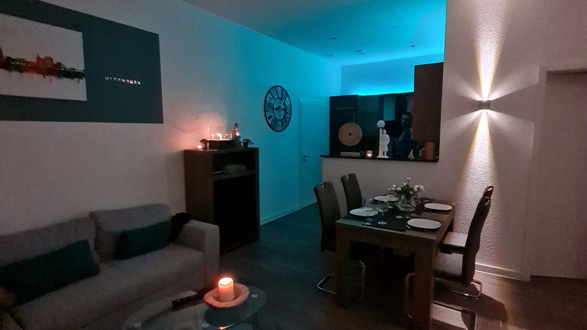 Edewecht Apartment | Vacation apartment "Bei von Seggern's" at the village square Friedrichsfehn with terrace