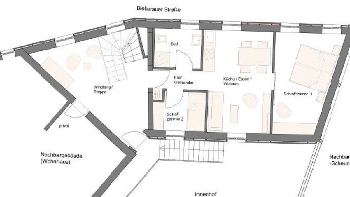 Klein-Bieberau Apartment | Vacation apartment 1 - Ferienbauernhof Brandt
