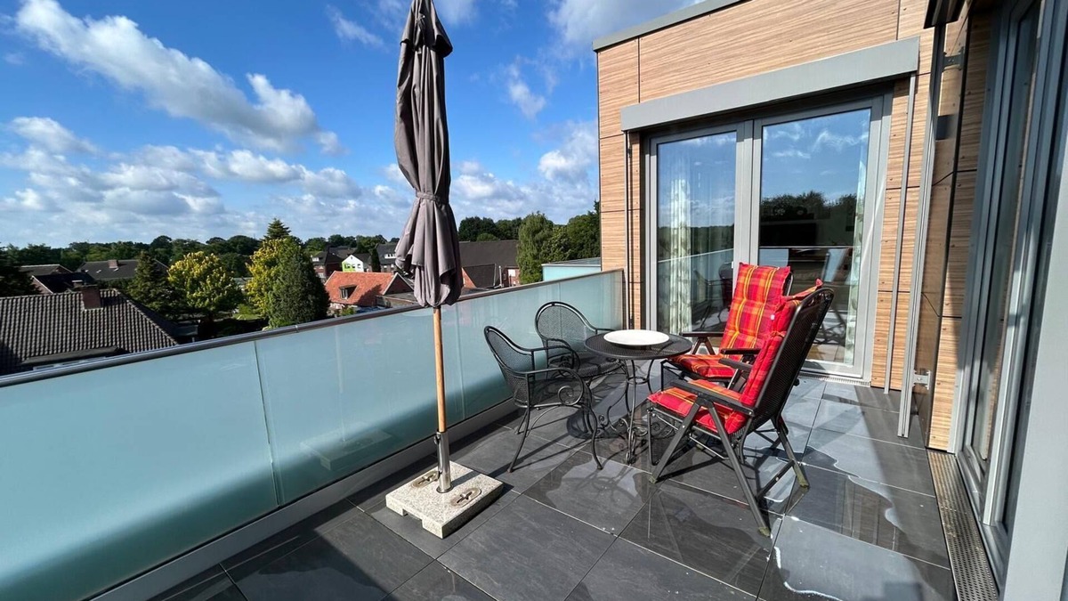 Garrel Apartment | Vacation apartment "Angela" for 3-4 people above the rooftops of Garrel.