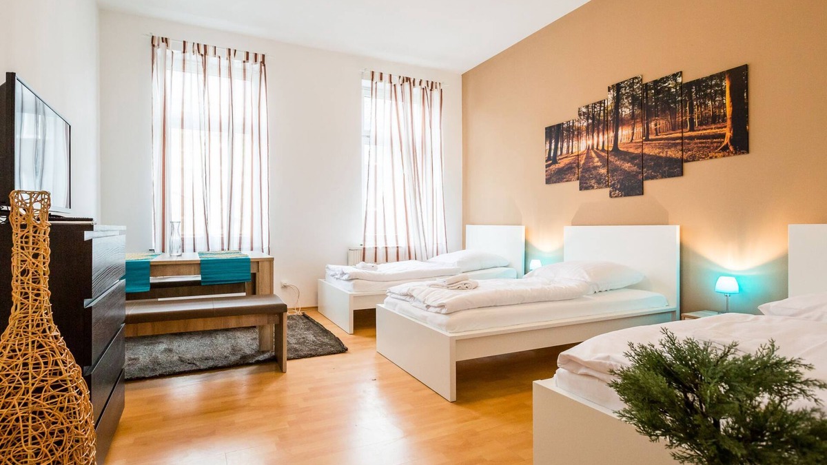 Oberbilk Apartment | Vacation apartment D07, 70sqm, 2 bedrooms, 1 living/bedroom, max. 6 persons