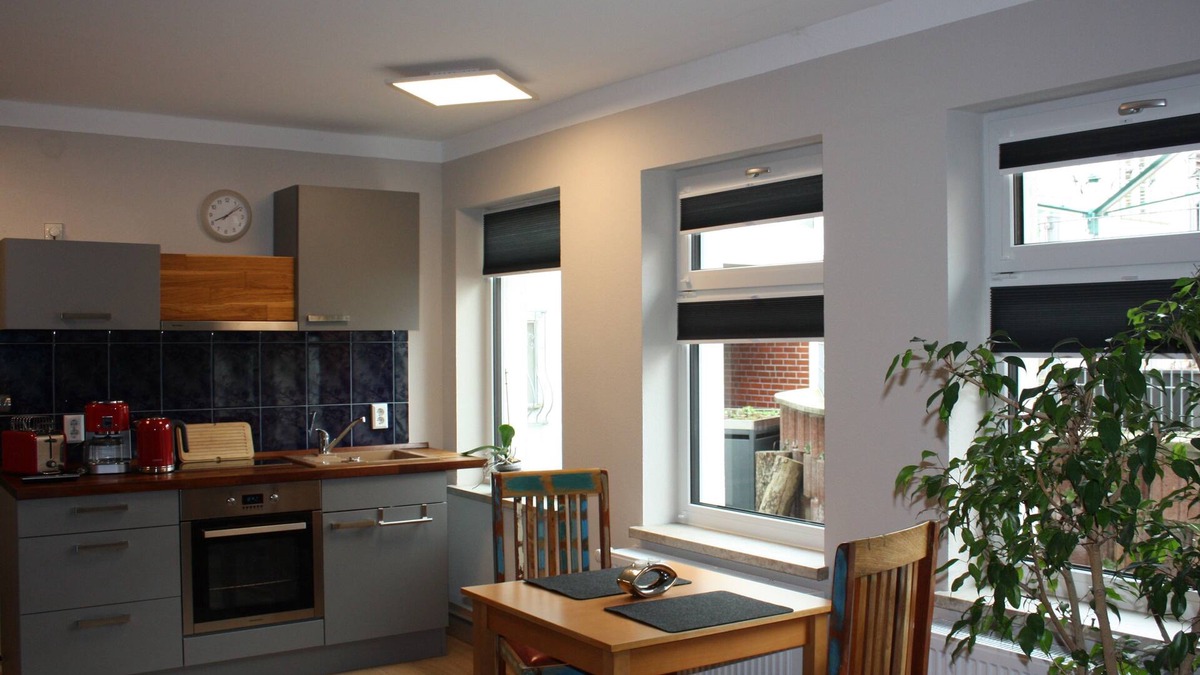 Plau am See Apartment | Vacation apartment MOND Cafe Altstadt (below) - Holiday apartment Cafe Altstadt