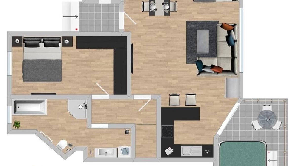 Wackersdorf Apartment | Vacation apartment Stefan 1st floor modern and high quality equipped