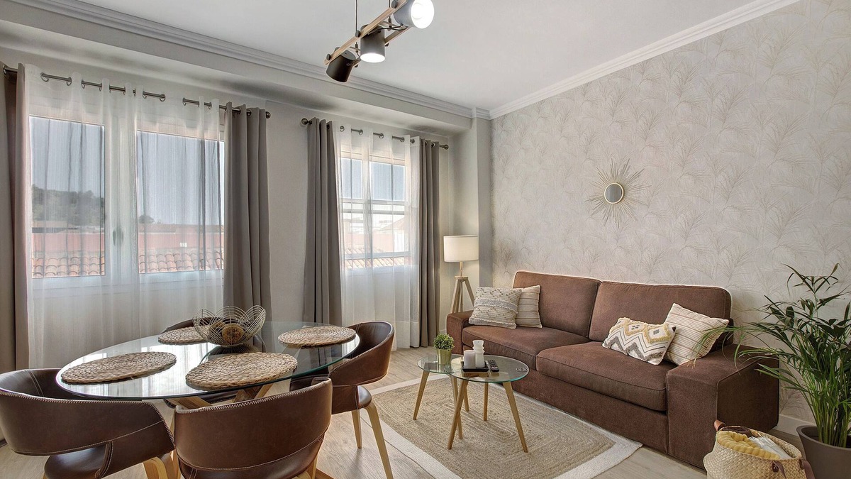 Historical Center Apartment | Vacation Apartment 'El Mirador De Viana' with Mountain View, Shared Terrace and Wi-Fi