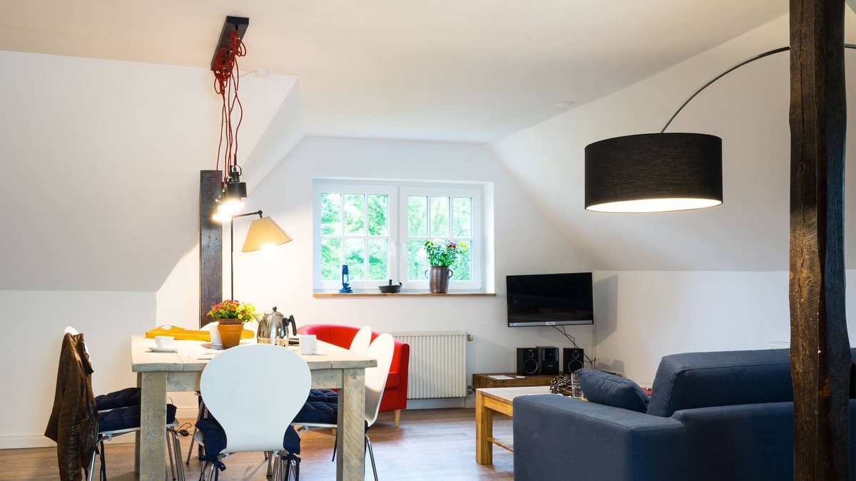 Welt Apartment | Vacation apartment "Haubarg Windschuur 8" in Welt for 4 persons