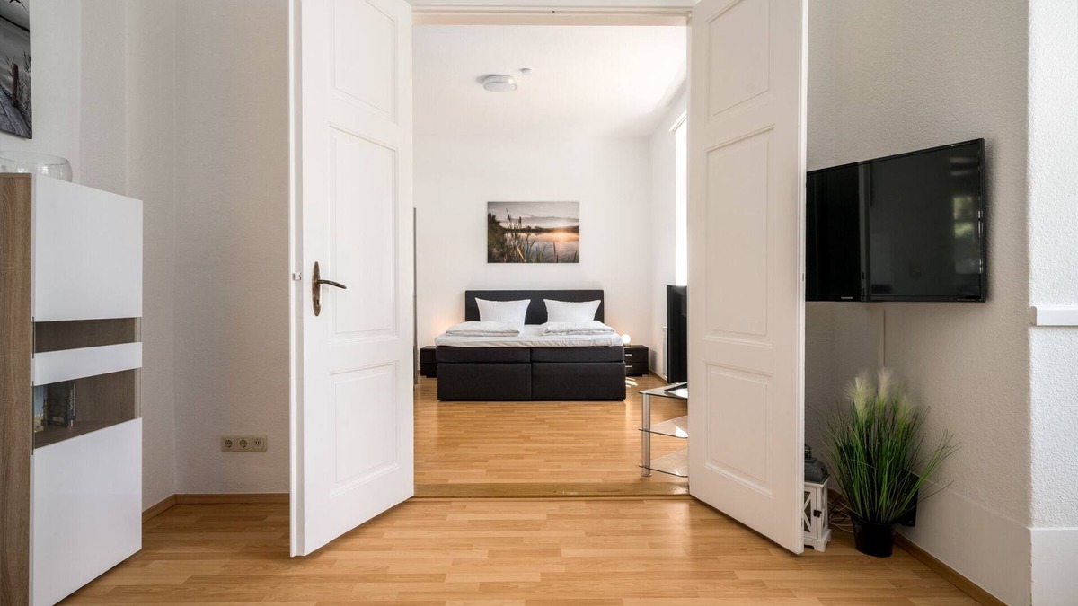 Muritz Apartment | Vacation apartment Strandgut on Lake Malchow with garden