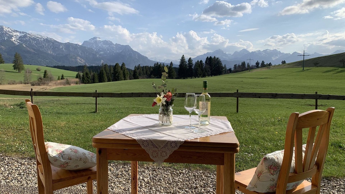 Halblech Apartment | Vacation apartment sun terrace