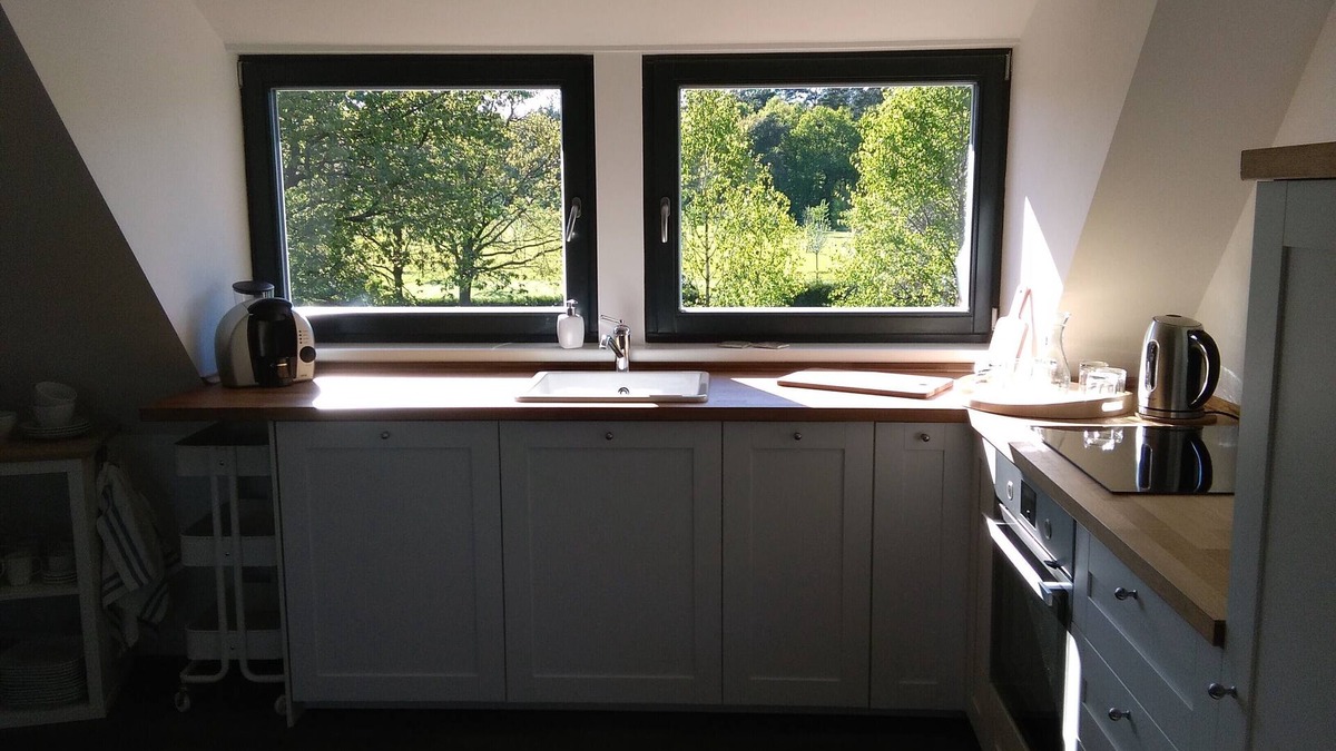 Zernien Apartment | Vacation apartment with sauna in Wendland between Göhrde, golf course and forest pool