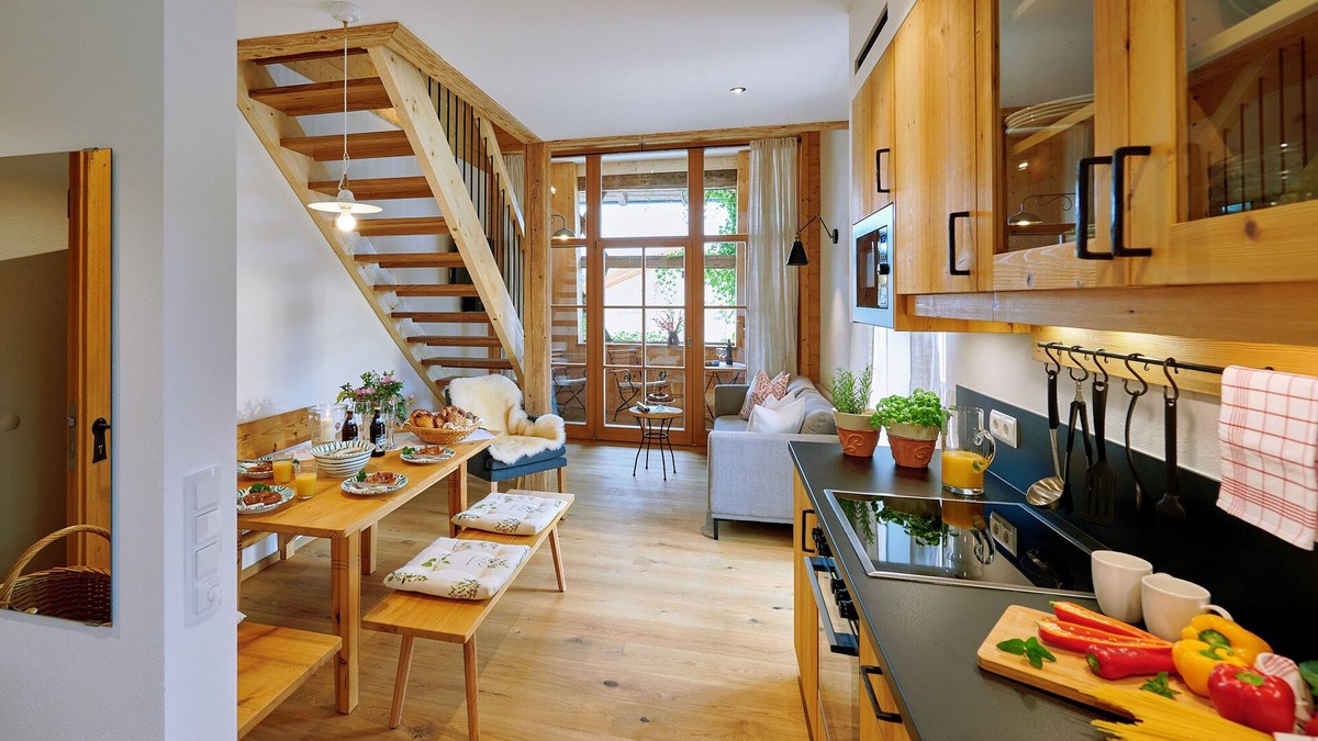 Hoslwang Apartment | Vacation apartment Zur Tenne, 63 sqm upper floor, 2 separate bedrooms