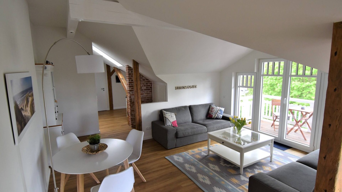 Petersdorf Apartment | Vacation apartment with a view over the island's fields