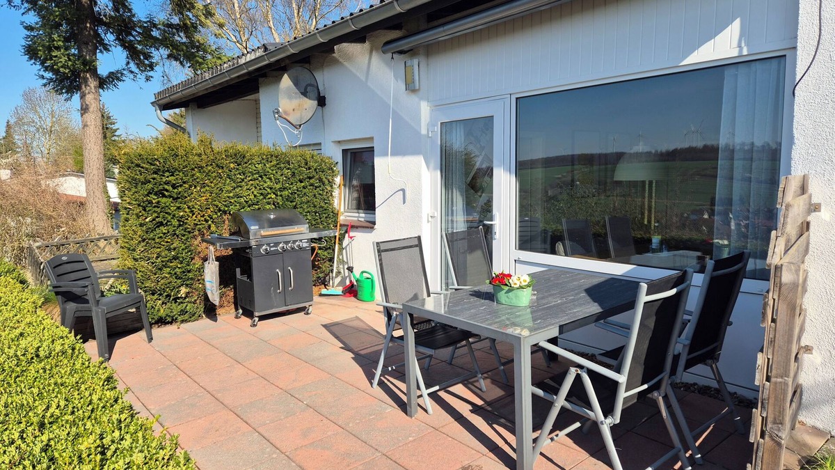 Husen House | Vacation home Altenautalblick Husen. Pet friendly!
