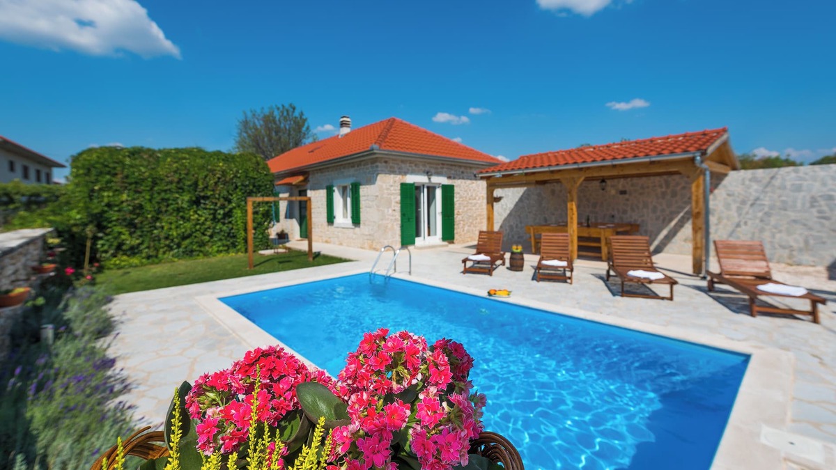 Puljane House | Vacation home Ana with pool in Krka National Park - Šibenik-Knin County- Croatia