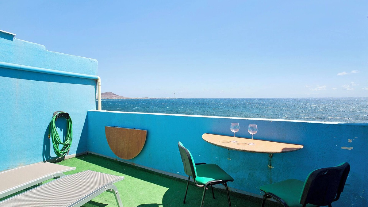 Pozo Izquierda House | Vacation Home "Casa Juan y Fefa" with Sea View, Private Terrace & Wi-Fi