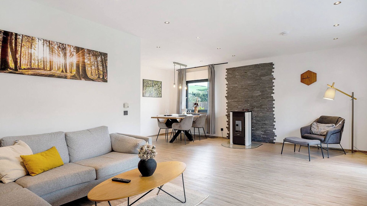 Waxweiler House | Vacation home Eifel-Resort with garden, sauna, whirlpool, terrace and wifi