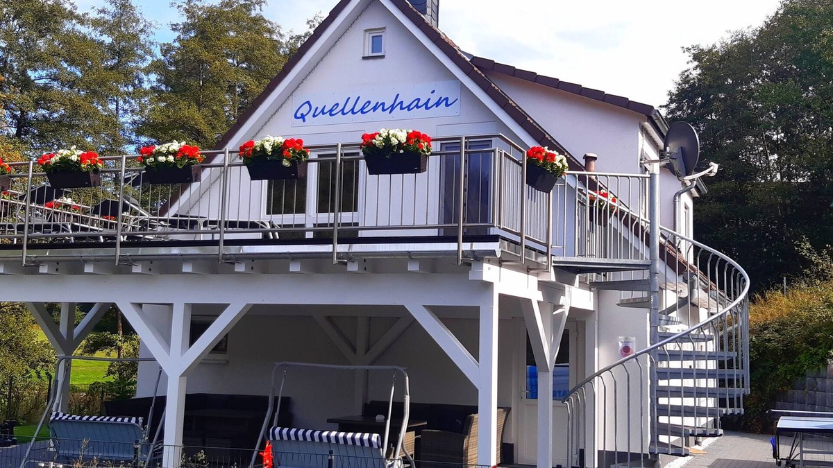 Reichshof House | Vacation home QUELLENHAIN with 5 bedrooms, 2 bathrooms, 3 terraces, garden