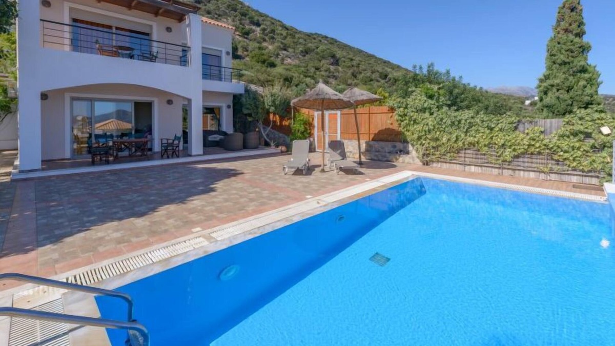 Agios Nikolaos House | Vacation home St. Nicolas View in Agios Nikolaos, Crete - 4 persons, 2 bedrooms